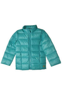 Boboli teal blue down filled unisex kids jacket - Kids' Jacket