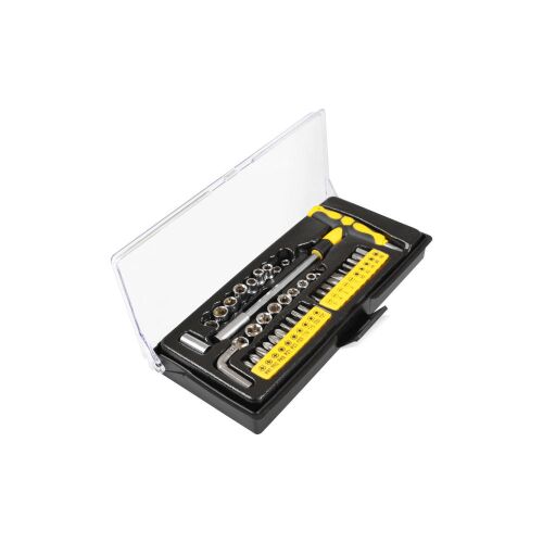 Fieldmann FDS 1009-41R 41-piece T-handle screwdriver bit and socket set