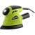 Fieldmann FDB 200131-E 130W electric sander, green and black, with dust extraction