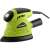 Fieldmann FDB 200131-E 130W electric sander, green and black, with dust extraction