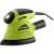 Fieldmann FDB 200131-E 130W electric sander, green and black, with dust extraction