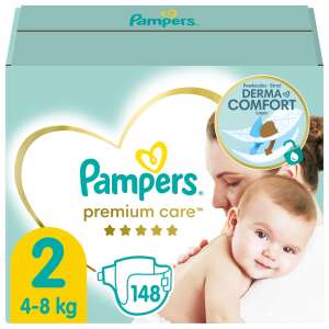 Pampers Premium Care Mega Box 	Nadrágpelenka 4-8kg Mini 2 (148db)