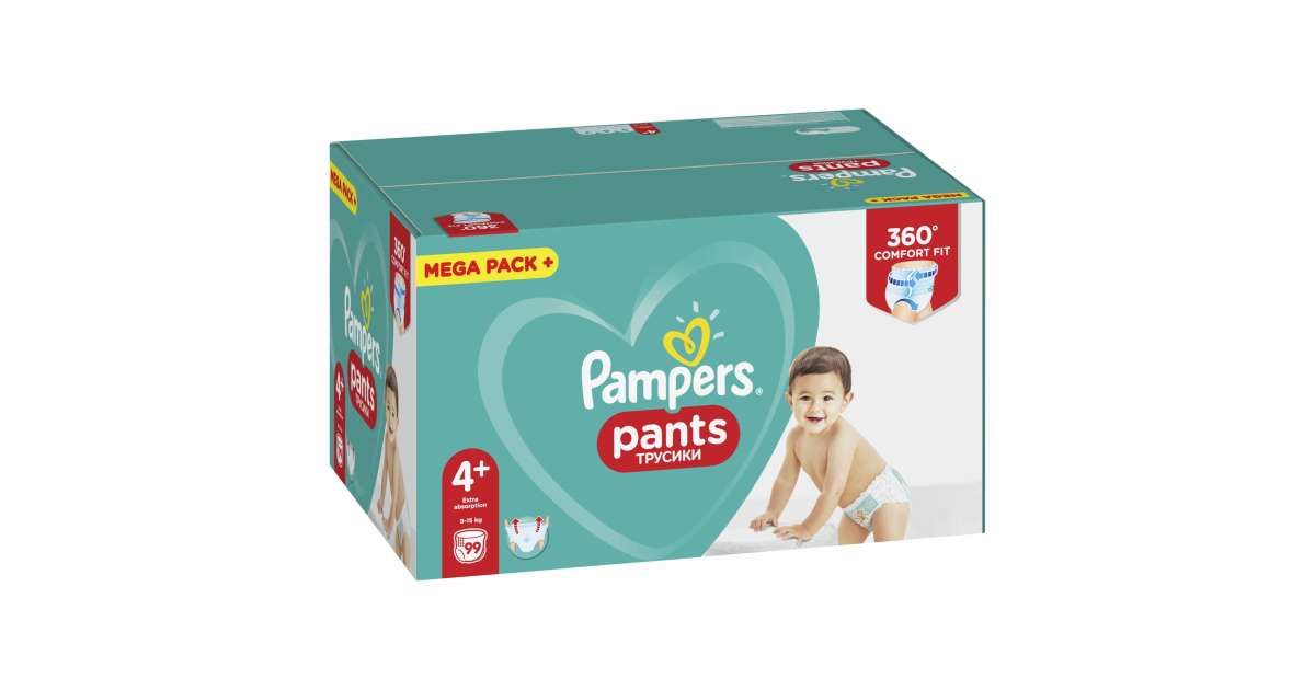 Vélemények Pampers Pants Mega Box Bugyipelenka csomag 915kg Maxi 4