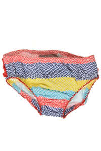 Boboli girls' striped panties, size 56, red, yellow, blue, turquoise, white - Kids' Underwear, Brief