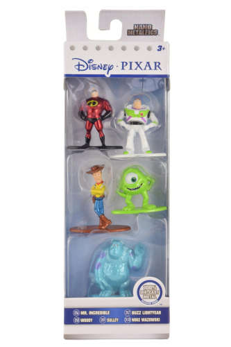 Disney Pixar szereplők fém figurák – 5 db, 5 cm 31439756