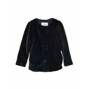 Tom Tailor dark blue faux fur girls' coat – 104/110 130284580 - Tom Tailor
