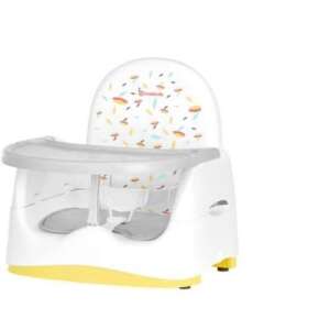 Badabulle Comfort Home and Go Székre rögzíthető Etetőszék #fehér-sárga