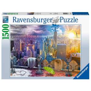 Ravensburger Puzzle 1 500 db New York télen-nyáron 93300190 Puzzle - Város