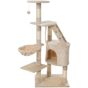 Funfit 5 Level Cat Fun Centre and Scratching Post #beżowy