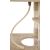Funfit Play 5-stöckiger Katzenspielplatz und Kratzbaum in beige, Nahaufnahme des Seils