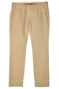 Pantaloni femei Manila Grace cu picior drept, bej - Îmbrăcăminte pentru femei