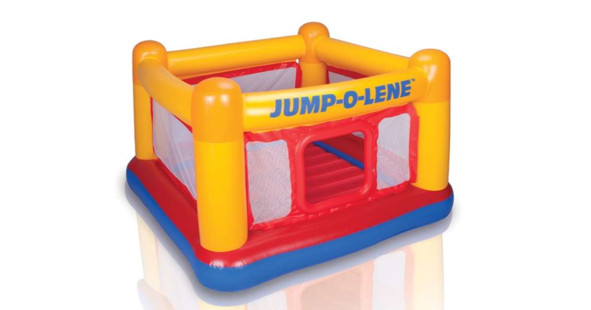Intex Jump O Lene Playhouse aufblasbare Hupfburg 174x112 cm 48260NP Pepita