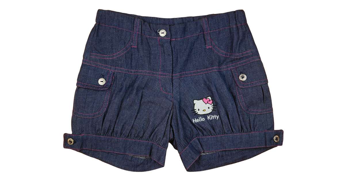 Gyerek nagylány Rövidnadrág Hello Kitty #sötétkék | Pepita.hu Pamut gyerek nadrág 140cm #kék | Pepita.hu