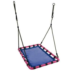 Zolta Swing négyszögletű fémvázas Fészekhinta 80x118cm #kék