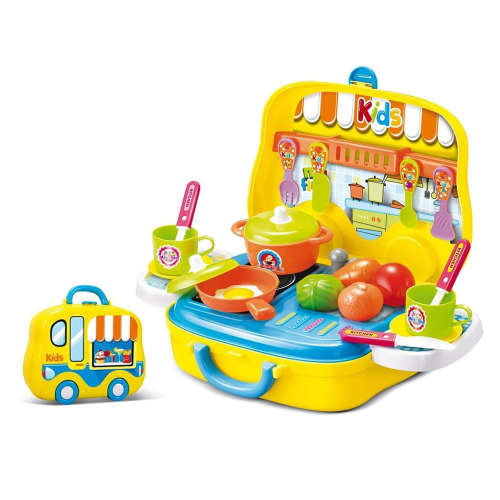 Bucătărie de plastic pentru copii #yellow 31444622