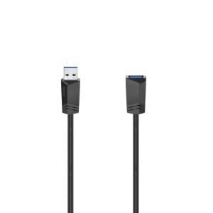 Hama 200628 USB 3.0 Extension Cable 1.5m, black - Data Cable