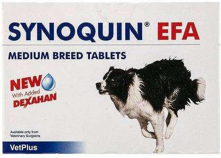 Synoquin EFA ízletes porcvédő tabletta közepes testű kutyáknak 30 db