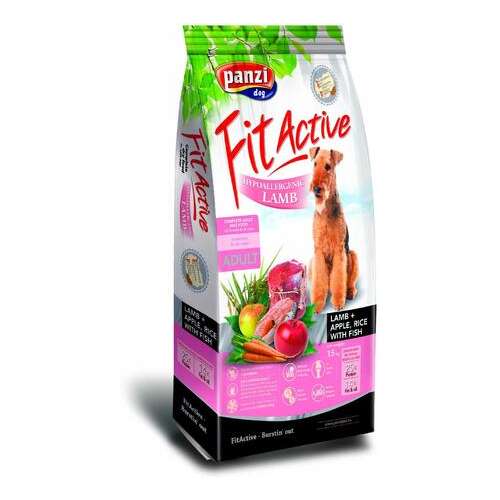FitActive Hypoallergenic Lamb, Apple & Rice (XXL tápszemcse) (2 x 15 kg) 30 kg