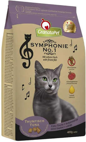 GranataPet Symphonie No. 1 tonhalas száraztáp macskáknak 400g 31448123
