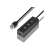 4-portowy Hub USB 3.0 Axagon HUE-S2BL na białym tle
