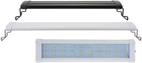 Sobo AL-210P fehér-kék LED világítás kihúzható lábakkal (Fekete) - 9 W | 25-35 cm hosszú | 9 cm széles