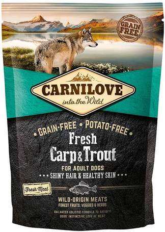CarniLove Fresh Adult Dog Hair & Healty Skin 1.5 kg