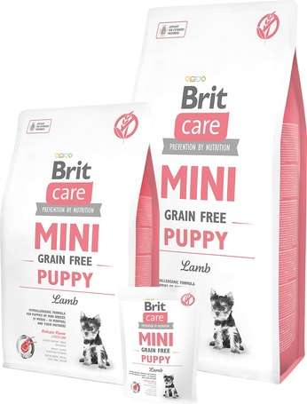 Brit Care Mini Grain Free Puppy Lamb Kutyaeledel (2x7kg) 14kg 31448681