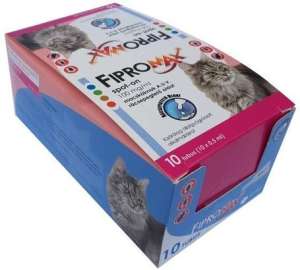 Fipromax spot-on macskáknak (10 pipetta) 31449006 Bolha- és kullancsriasztók - Egyéb élősködők elleni spot on