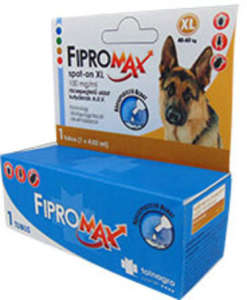 Fipromax spot-on kutyáknak (XL; 40-60 kg) (1 pipetta) 31449007 Bolha- és kullancsriasztók - Egyéb élősködők elleni spot on