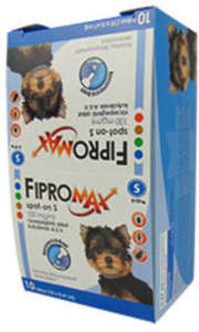 Fipromax spot-on kutyáknak (S; 2-10 kg) (10 pipetta) 31449010 Bolha- és kullancsriasztók - Egyéb élősködők elleni spot on