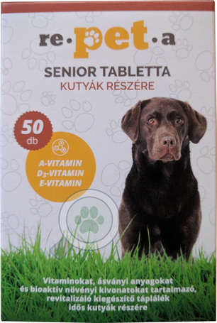 Re-pet-a Senior tabletta kutyáknak 50 db 31449070