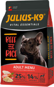 Julius-K9 Vital Essentials Adult Beef & Rice 12 kg 31449091 Kutyaeledelek