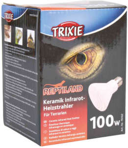 Trixie infravörös kerámia hőkibocsátó (ø 75 × 100 mm, 100 W, 100-150 l-ig) 31450316 