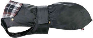 Trixie Paris vízálló fekete kutyakabát kivehető flanel béléssel, kockás mintával (M | Haskörméret: 45-65 cm | Háthossz: 45 cm) 31450752 Kisállat ruházat (ruha, cipő)