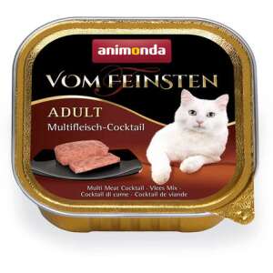 Animonda Vom Feinsten Adult – Vegyeshúsos koktél macskáknak (64 x 100 g) 50595636 Macskaeledel - 64 db