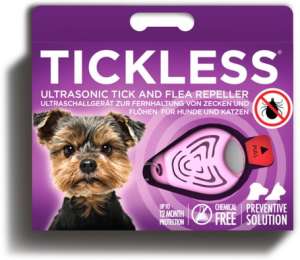 Tickless Pet ultrahangos kullancs- és bolhariasztó (Rózsaszín) 31451554 Bolha- és kullancsriasztó