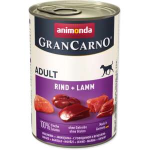 Animonda GranCarno Adult marha- és bárányhúsos konzerv (6 x 400 g) 50595024 Kutyaeledel