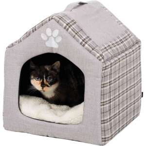 Trixie Silas bújó barlang macskáknak (Szürke/krém; 40 x 45 x 40 cm)