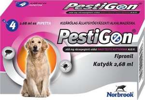 Pestigon Spot On kutyáknak L (20-40 kg) (4 x 2,68 ml) 31453089 Bolha- és kullancsriasztó