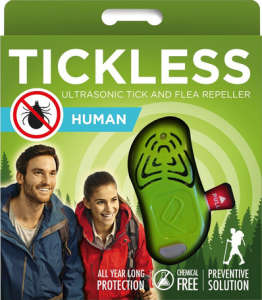 Tickless Human ultrahangos kullancs- és bolhariasztó emberi használatra (Zöld) 31453234 Bolha- és kullancsriasztó