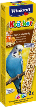 Vitakraft PopFit mézes, popcornos dupla rúd hullámosnak (2 x 30 g) 60 g