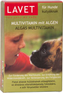 Lavet algavitaminos tabletta kutyáknak (50 db) 31453334 Táplálékkiegészítők, kisállat tápszerek