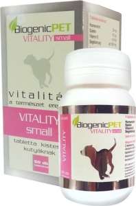 Biogenicpet Vitality Small 60 db 31453410 Táplálékkiegészítők, kisállat tápszerek