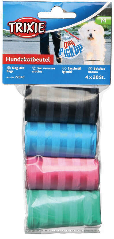 Trixie Kutyaürülék-felszedő Zacskó - M - 80 db