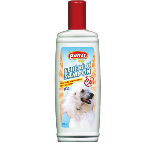 Panzi sampon fehér szőrű kutyáknak 200 ml