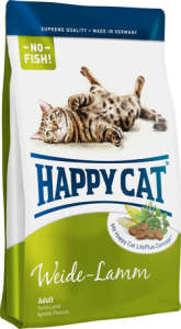 Happy Cat Supreme Fit & Well Adult Weide-Lamm 4kg 31454095 Macskaeledel