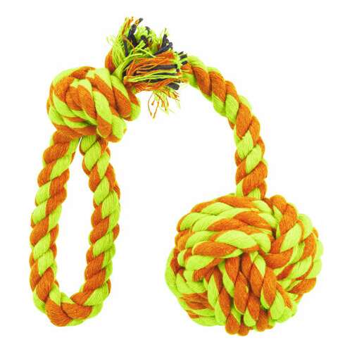 Trixie Denta Fun függő játéklabda kötélből (5.5 cm / 30 cm)