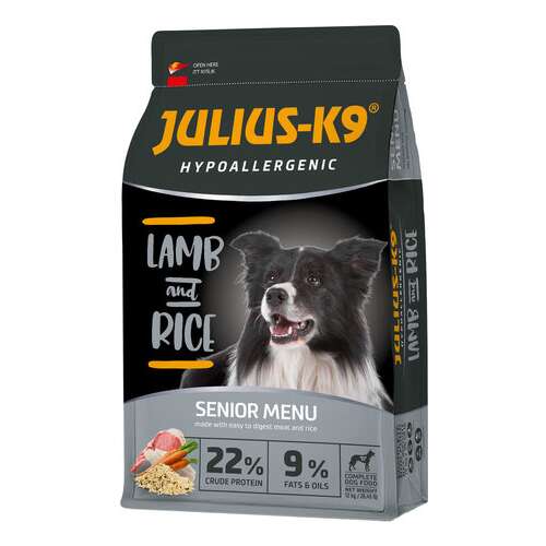 Julius-K9 Hypoallergenic Senior Lamb & Rice 12 kg