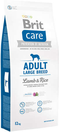 Brit Care Adult Large Breed - Lamb&Rice Kutyaeledel 12kg 31456631