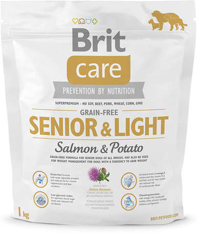  Brit Care Grain-Free Senior Salmon&Potato Kutyaeledel 1kg 31456637